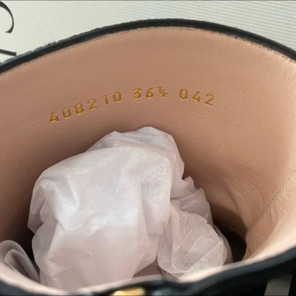 New authentic Gucci Marmont 75 boots - Picture 4 of 5